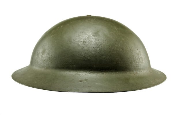 CAPACETE DE AÇO PAULISTA DA REVOLUÇÃO DE 32 - COMPLETO– MODELO INGLÊS - Image 4