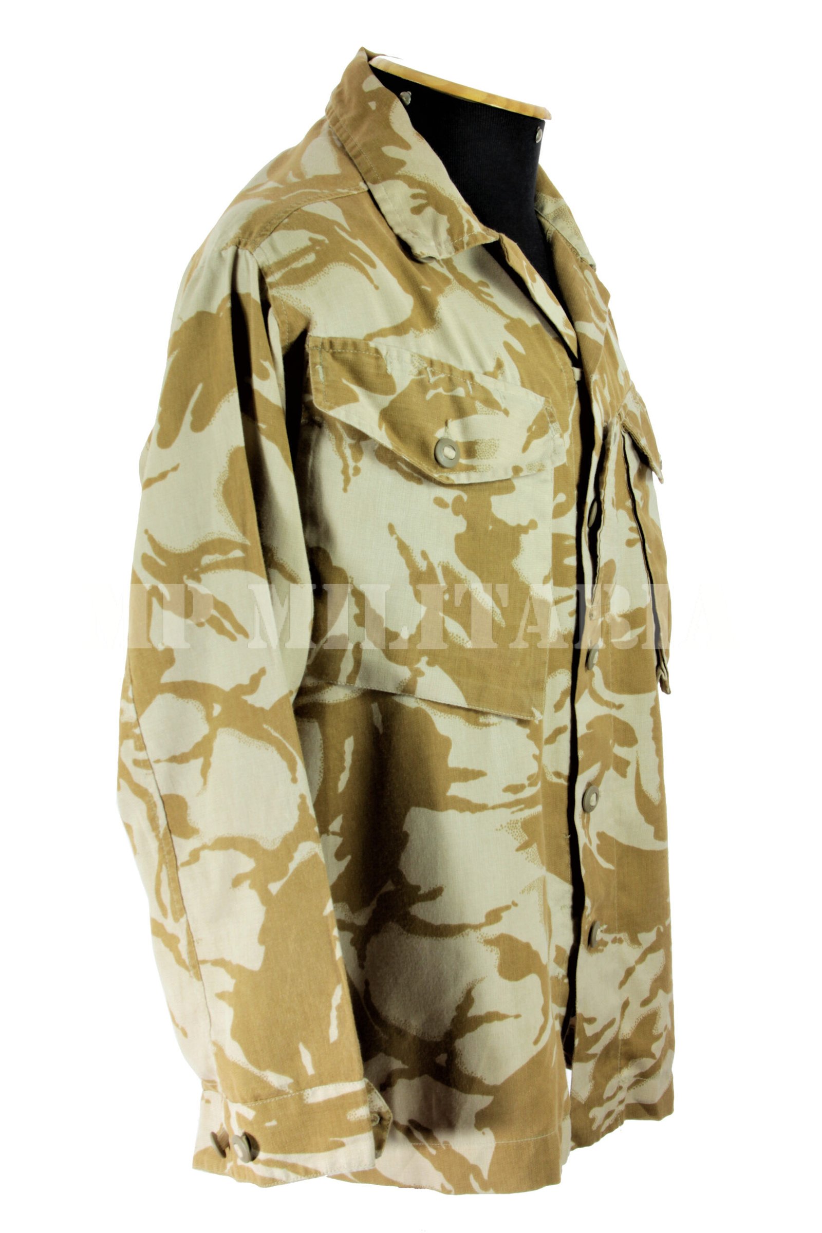 GANDOLA CAMUFLADA DO EXÉRCITO INGLÊS – JACKET COMBAT DESERT - Imagem 6