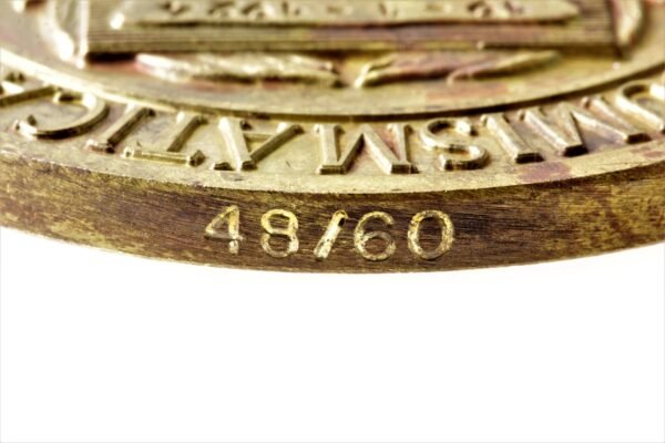 RARA MEDALHA DOS 80 ANOS DA REVOLUÇÃO CONSTITUCIONALISTA DE 1932 - Nº 48 - Imagem 4