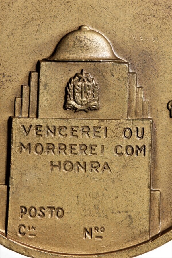 MEDALHA BATALHÃO PAES LEME – REVOLUÇÃO DE 1932 - Imagem 5