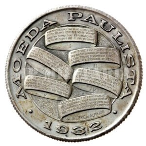 BADGE MOEDA PAULISTA ∙ REVOLUÇÃO DE 32 - NUMERADO 563