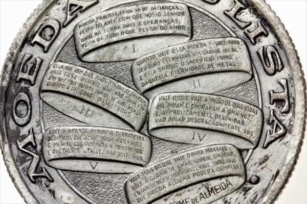 MEDALHA / CHATELAINE PEDRO DE TOLEDO – REVOLUÇÃO DE 1932 - Imagem 3