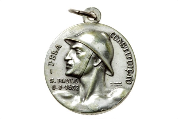 MEDALHA DA REVOLUÇÃO DE 1932 PELA CONSTITUIÇÃO – PRATEADA