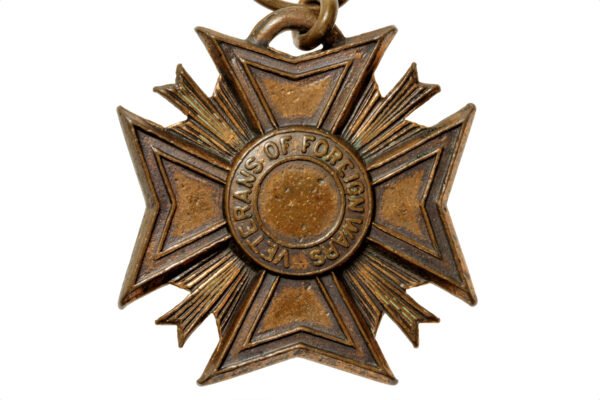 MEDALHA E ROSETA VETERANS OF FOREIGN WARS – I GUERRA - Imagem 4