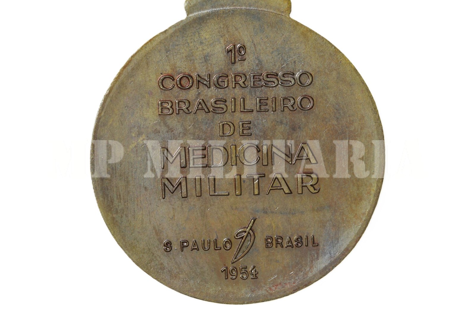 MEDALHA DO I CONGRESSO BRASILEIRO DE MEDICINA MILITAR – 1954 - Imagem 4