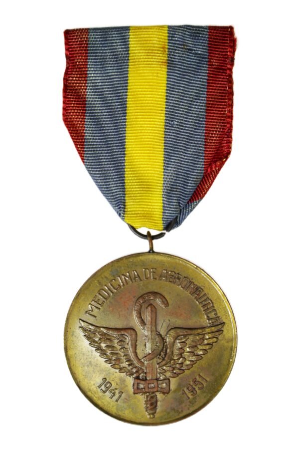 MEDALHA DA I JORNADA DO SERVIÇO DE SAÚDE DA AERONÁUTICA – 1951 - Imagem 2