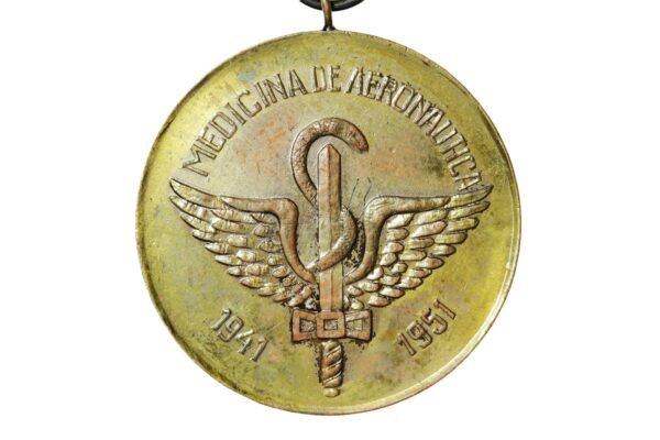 MEDALHA DA I JORNADA DO SERVIÇO DE SAÚDE DA AERONÁUTICA – 1951 - Imagem 3