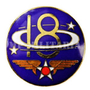 INSÍGNIA / PIN DA 18ª FORÇA AÉREA DOS ESTADOS UNIDOS ∙ 8th AIR FORCE – US ARMY