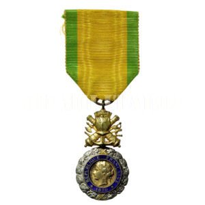 MEDALHA MILITAR FRANCESA MÉDAILLE MILITAIRE ∙ 3º MODELO – I GUERRA