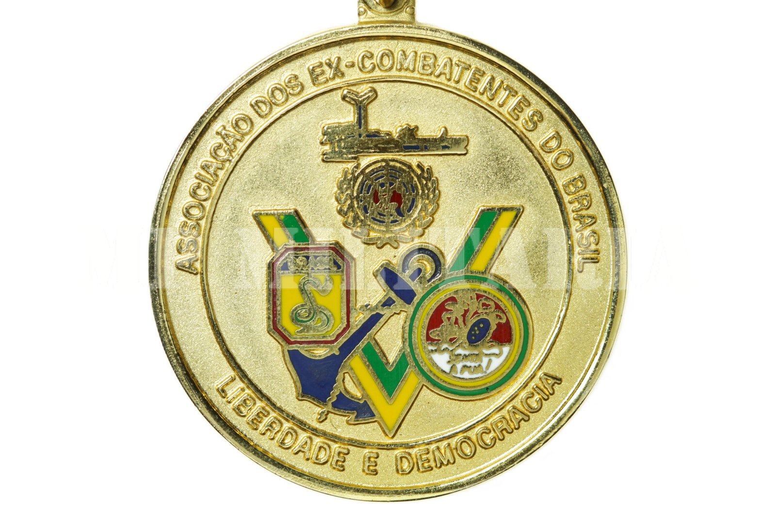 MEDALHA JUBILEU DE OURO DA VITÓRIA 1945 – 1995 – FEB - Imagem 3