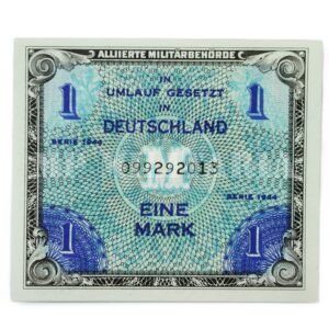 CÉDULA DOS ALIADOS DE OCUPAÇÃO DA ALEMANHA ∙ 1 MARCO – II GUERRA