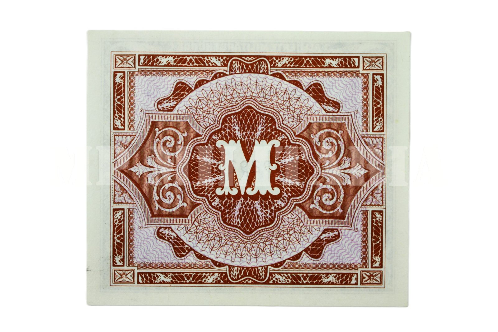 CÉDULA DOS ALIADOS DE OCUPAÇÃO DA ALEMANHA ∙ 1 MARCO – II GUERRA - Imagem 3