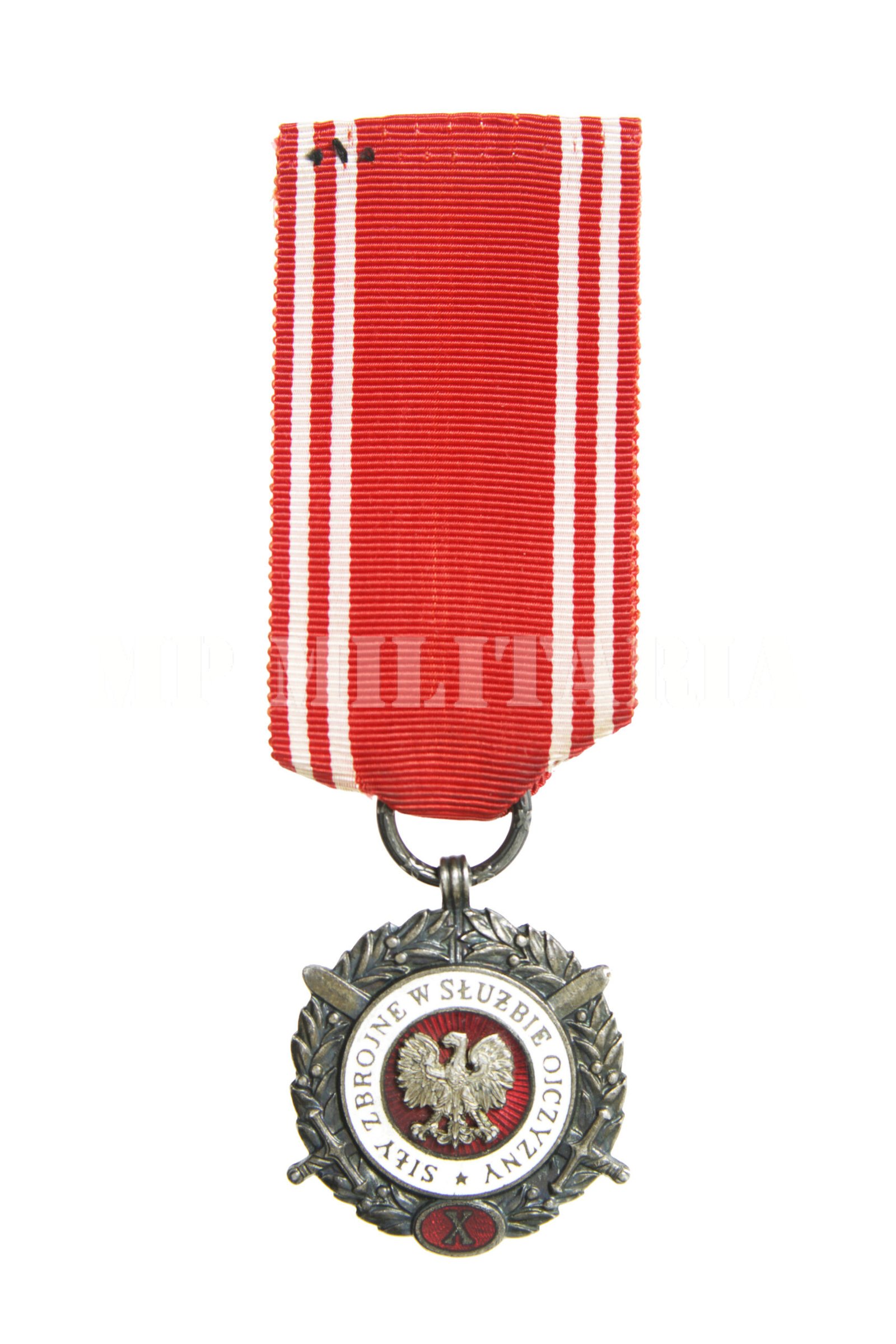 MEDALHA DE TEMPO SERVIÇO DAS FORÇAS ARMADAS DA POLÓNIA - Imagem 2