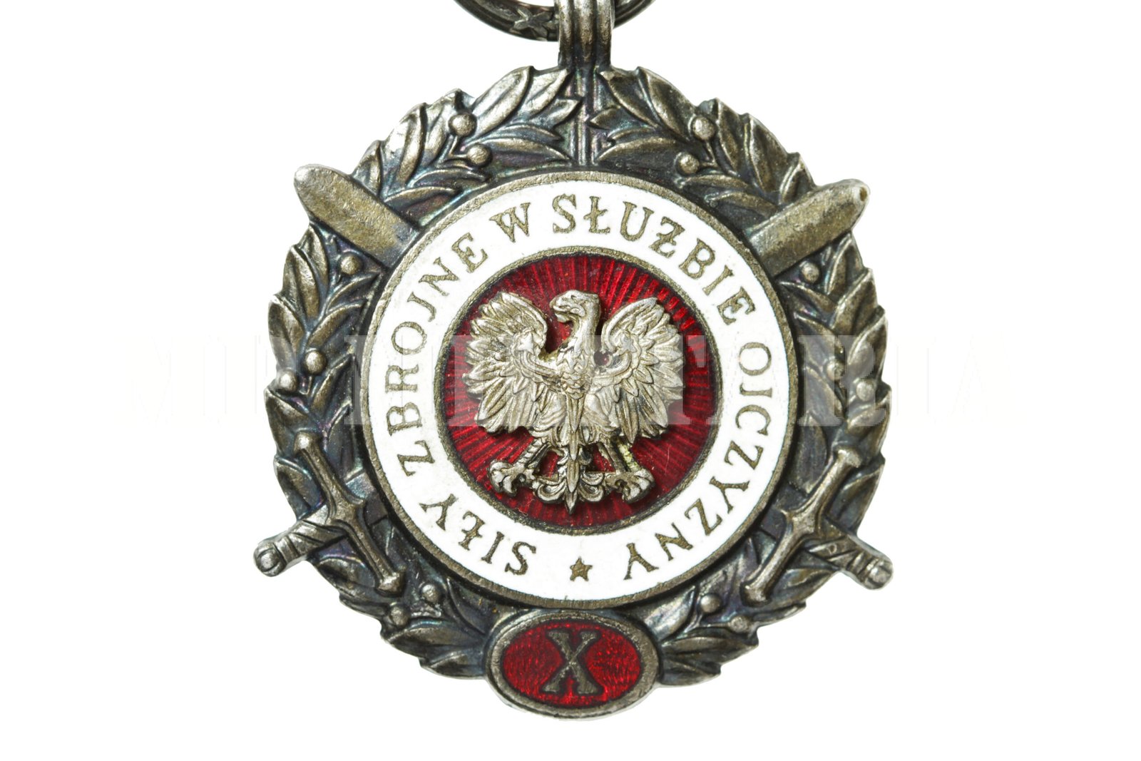 MEDALHA DE TEMPO SERVIÇO DAS FORÇAS ARMADAS DA POLÓNIA - Imagem 3