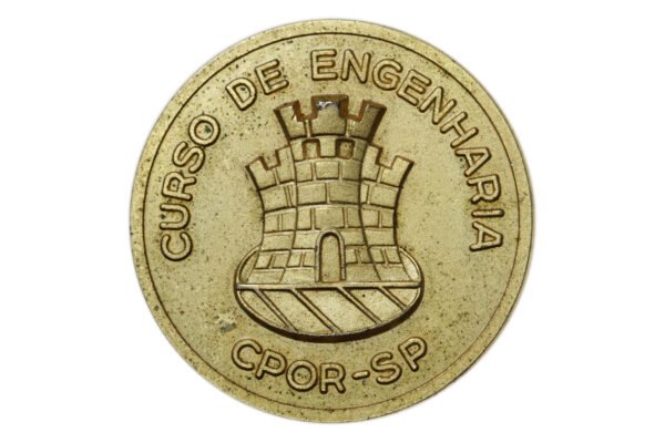 ANTIGA MEDALHA DO CURSO DE ENGENHARIA DO CPOR SÃO PAULO