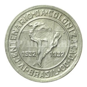 MOEDA DE 400 R DA SÉRIE VICENTINA – 1932