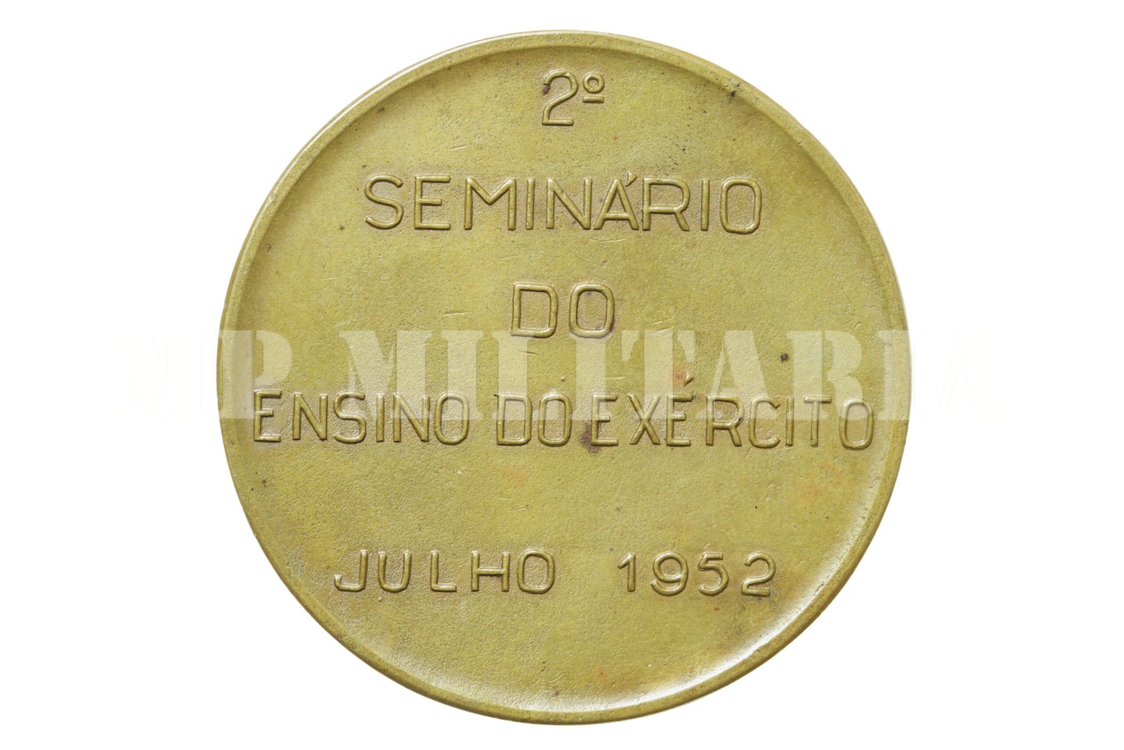 MEDALHA DO 2º SEMINÁRIO DE ENSINO DO EXÉRCITO – 1952 - Imagem 2