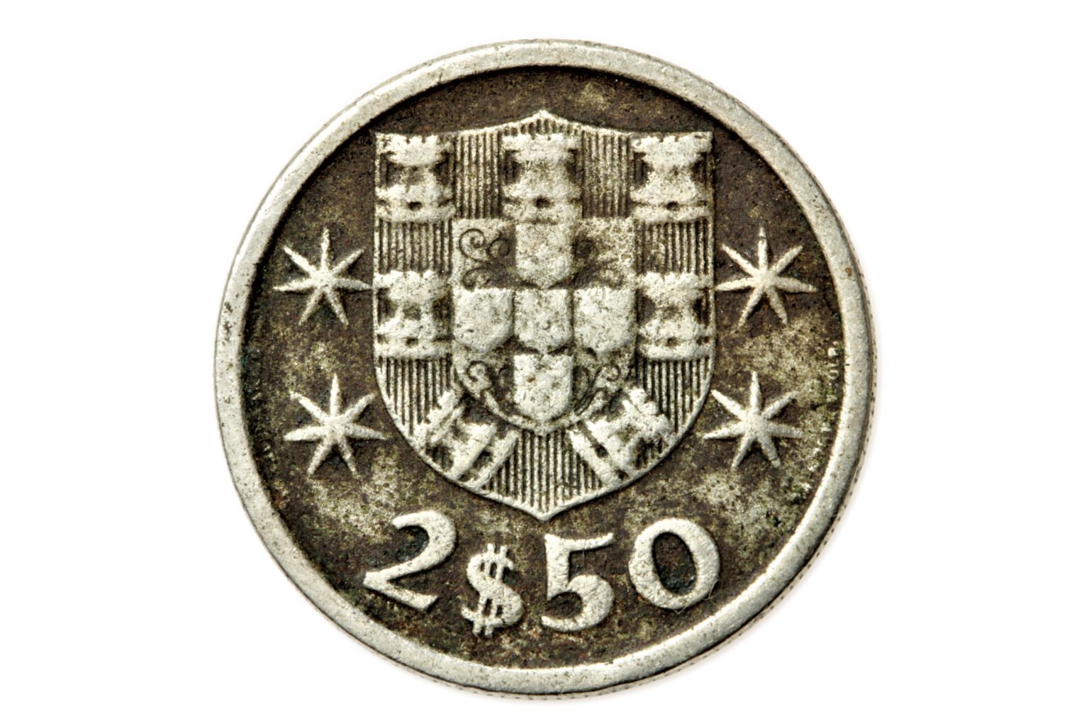 MOEDA DE 2,50 ESCUDOS DE 1965 – PORTUGAL – MP Militaria