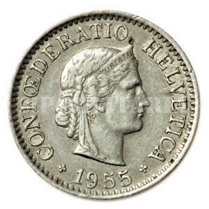 MOEDA DE 10 RAPPEN DE 1961 – SUÍÇA