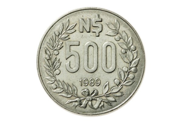 MOEDA DE 500 PESOS NOVOS 1989 - URUGUAI ∙ ARTIGAS - Image 2