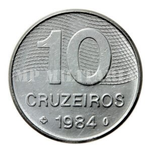 MOEDA DE 10 CRUZEIROS 1984
