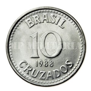 MOEDA DE 10 CRUZADOS 1988