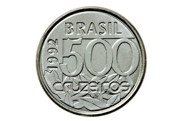 MOEDA DE 500 CRUZEIROS 1992 – TARTARUGA