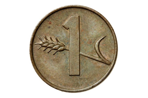 MOEDA DE 1 RAPEN 1971 ∙ SUÍÇA
