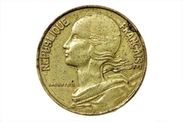 MOEDA DE 20 CENTAVOS DE FRANCO DE 1963 – FRANÇA