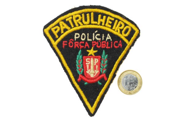 RARISSIMO DISTINTIVO DE PATRULHEIRO DA FORÇA PÚBLICA DE SÃO PAULO - Imagem 2