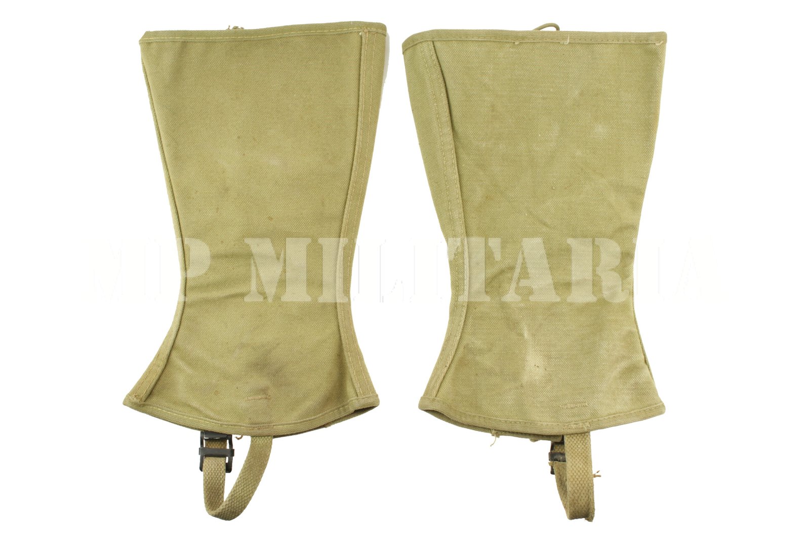 PAR DE POLAINAS / PERNEIRAS LEGGINGS, CANVAS M-1938 - II GUERRA - Imagem 3