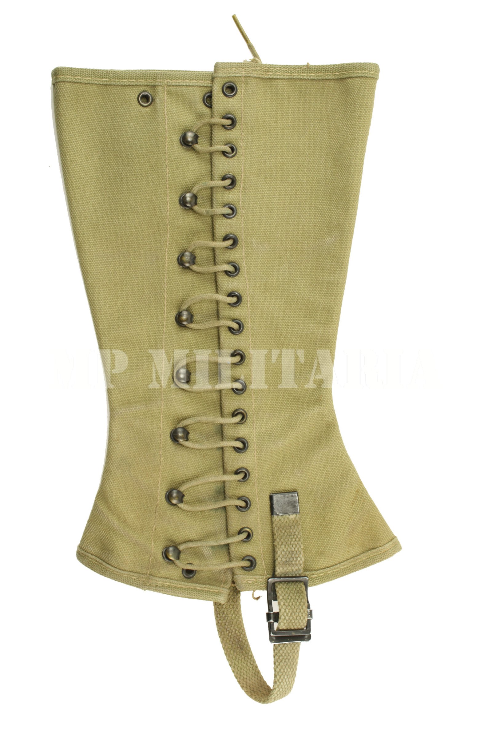 PAR DE POLAINAS / PERNEIRAS LEGGINGS, CANVAS M-1938 - II GUERRA - Imagem 4