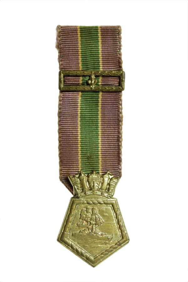 MEDALHA MÉRITO MARINHEIRO COM 1 ANCORA – MINIATURA - Imagem 2
