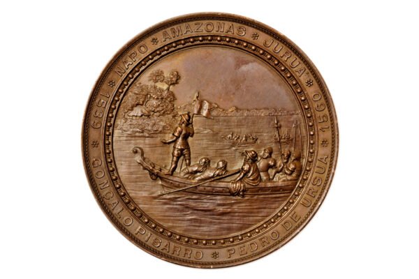 COLEÇÃO DAS MEDALHAS DO 4º CENTENÁRIO DO DESCOBRIMENTO DO BRASIL – 1900 - Imagem 7