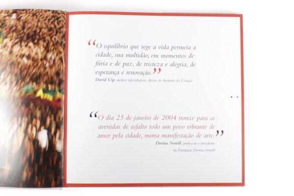 LIVRO DOS 450 ANOS DA CIDADE DE SÃO PAULO – 25.01.04 O DIA EM QUE SÃO PAULO PAROU - Imagem 4