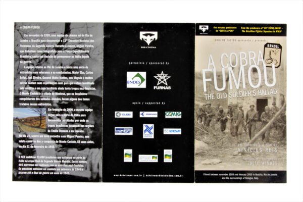 ENCARTE DO FILME ∙ A COBRA FUMOU – FEB - Imagem 4