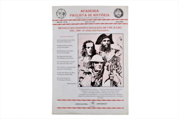 BOLETIM DA ACADEMIA PAULISTA DE HISTÓRIA – 67 ANOS DA REVOLUÇÃO DE 1932