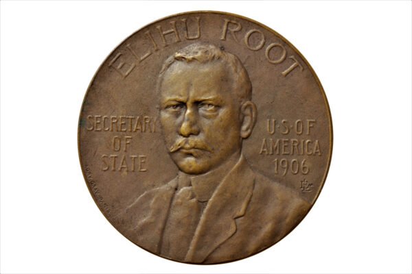 MEDALHA DE 1906 3ª CONFERÊNCIA INTERNACIONAL AMERICANA – ELIHU ROOT