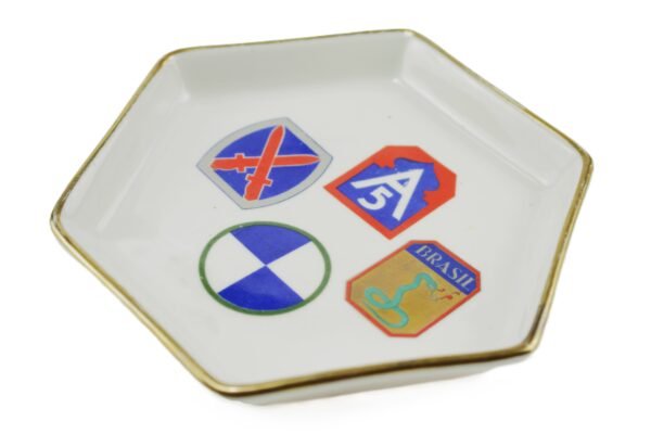 RARO CINZEIRO PARA CHARUTOS DA FEB DO ALMOÇO DA VITÓRIA – II GUERRA - Image 6