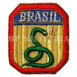 RARO PATCH / DISTINTIVO DA COBRA FUMANDO FEB - FORÇA EXPEDICIONÁRIA BRASILEIRA