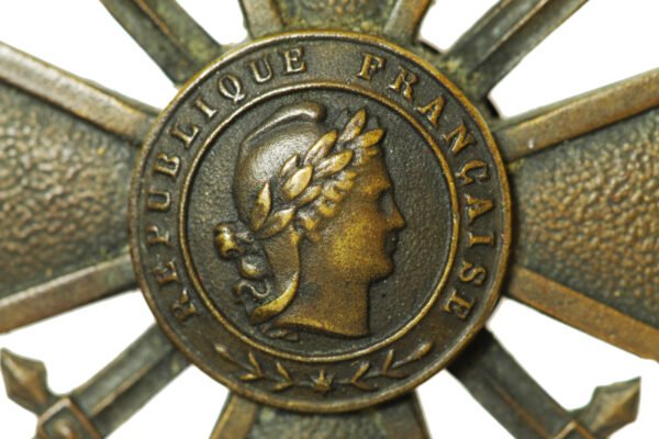 MEDALHA CROIX DE GUERRE DE 1914 • 1915 COM ESTRELA – I GUERRA - Image 6