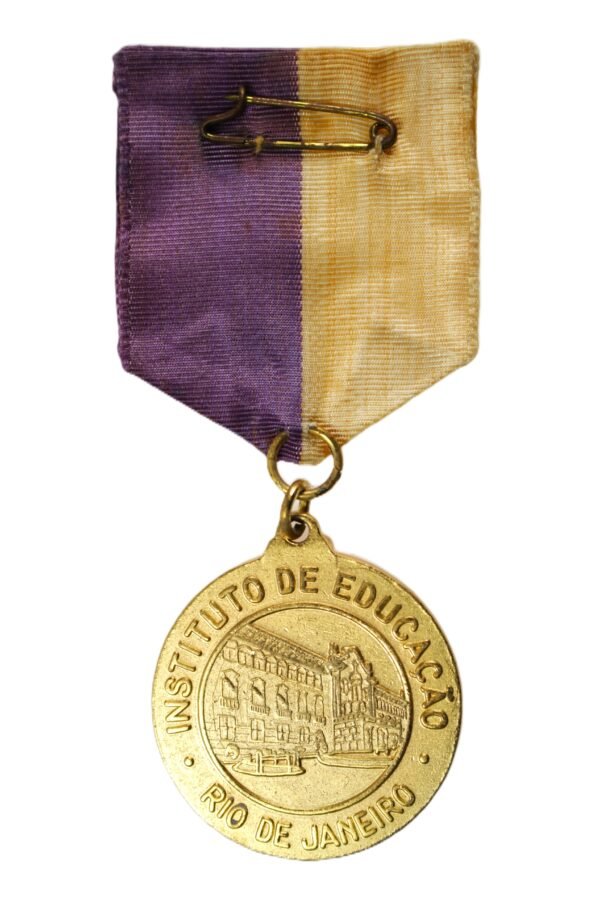 MEDALHA DO BENJAMIN CONSTANT DO INSTITUTO DE EDUCAÇÃO RIO DE JANEIRO - Imagem 7
