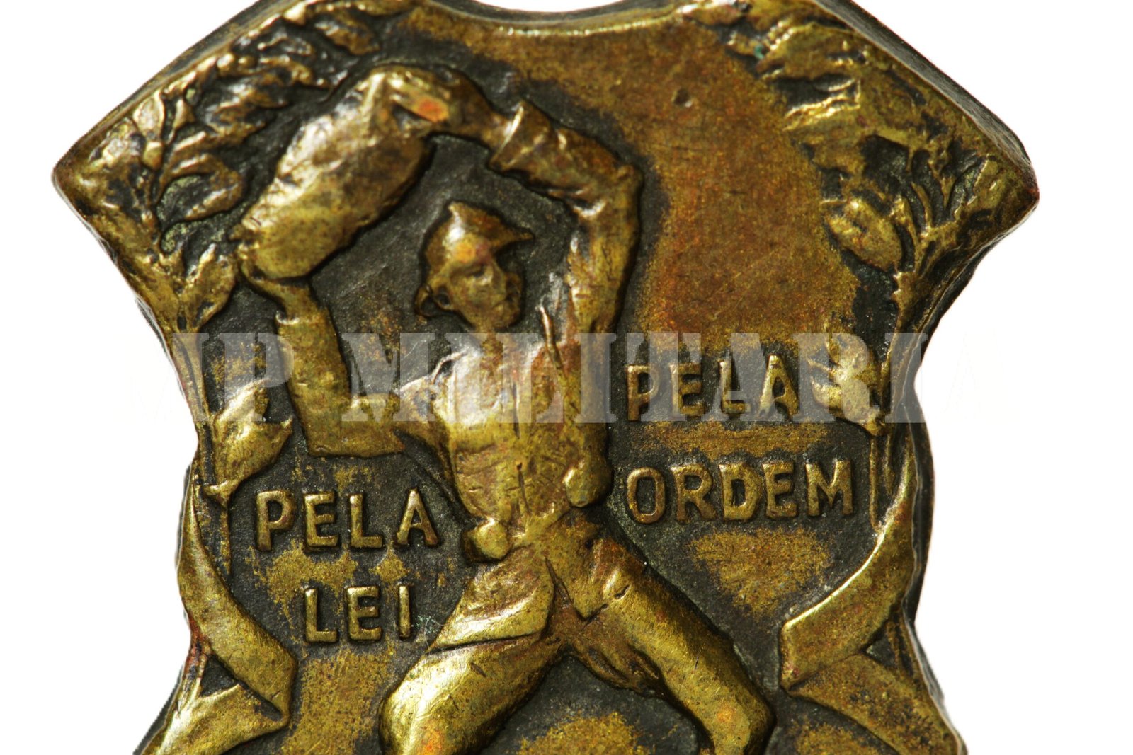 RARO PIN SOLDADO PAULISTA • PELA LEI – PELA ORDEM – REVOLUÇÃO DE 1932 - Imagem 2