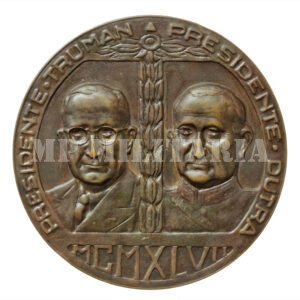 MEDALHA DA VISITA DO PRESIDENTE TRUMAN AO BRASIL – 1947