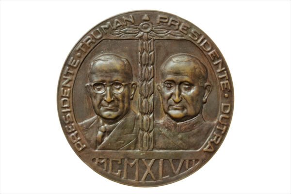 MEDALHA DA VISITA DO PRESIDENTE TRUMAN AO BRASIL – 1947