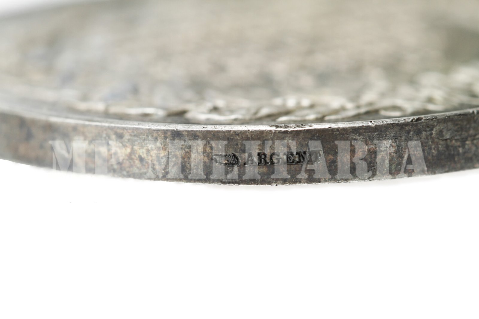 MEDALHA DO IMPÉRIO DE 1889 DA SANTA CASA DE MISERICÓRDIA – EM PRATA E NA CAIXA - Imagem 7