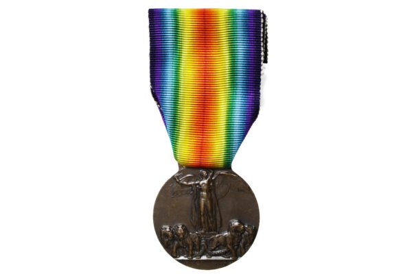 MEDALHA DA VITÓRIA ITALIANA I GUERRA – TIPO 3 F. M. LORIOLI & CASTELLI