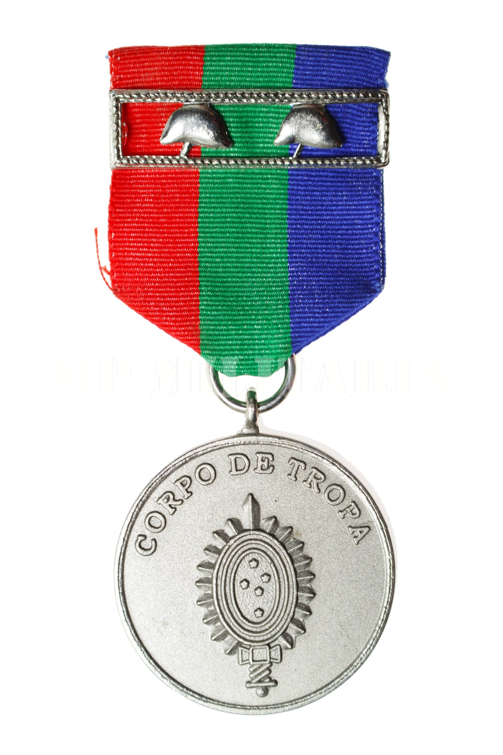 MEDALHA CORPO DE TROPA DO EXÉRTO BRASILEIRO – PASSADOR DE PRATA - Imagem 2