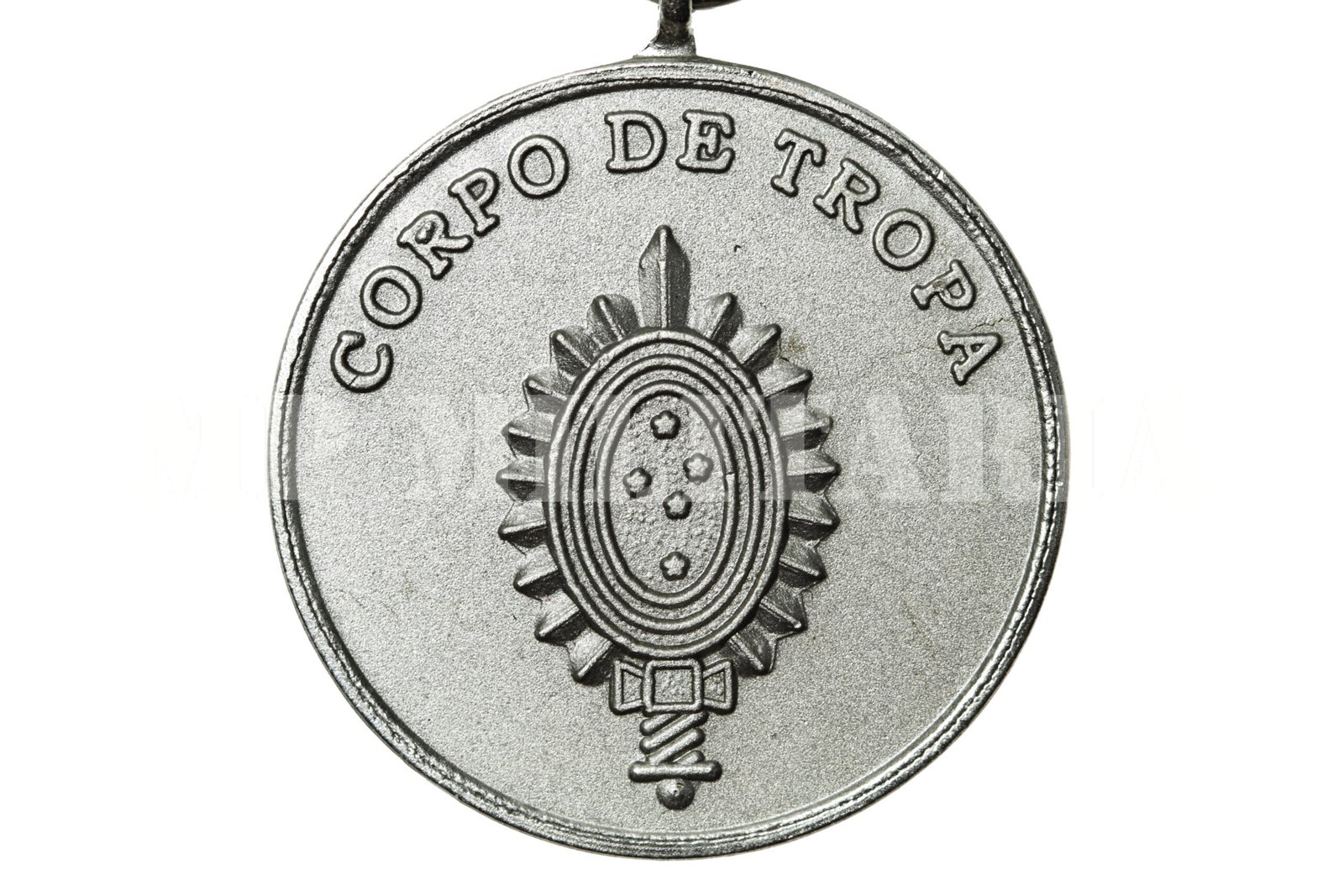 MEDALHA CORPO DE TROPA DO EXÉRTO BRASILEIRO – PASSADOR DE PRATA - Imagem 4
