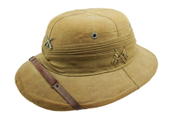 CAPACETE COLONIAL DO EXÉRCITO DE PORTUGAL - ANOS 30 - Imagem 2